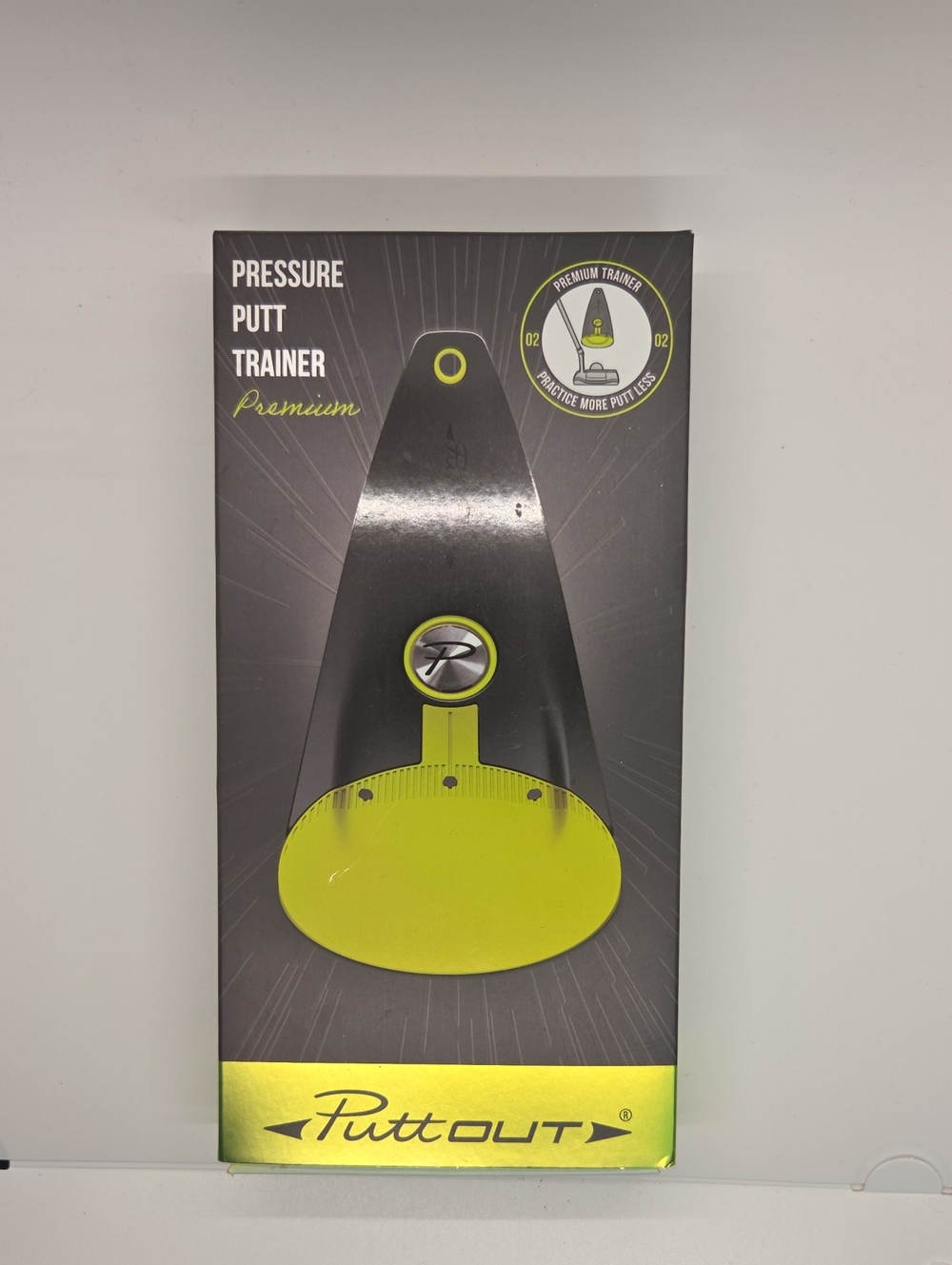 Pressure Putt Trainer - Lime Green
